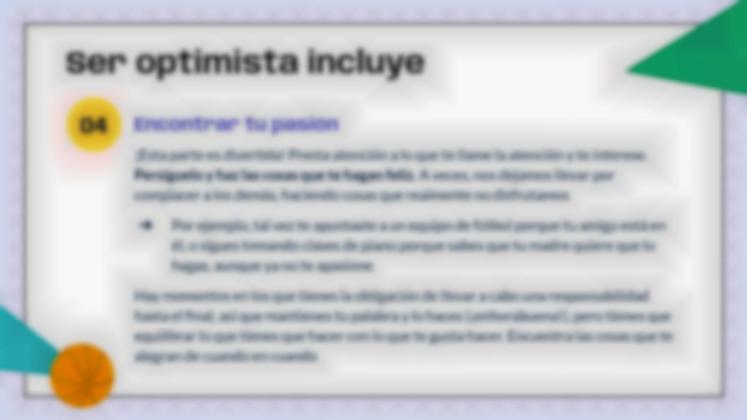 Plantilla de presentación Serie de habilidades para la vida para niños 4: La actitud correcta para alcanzar el éxito