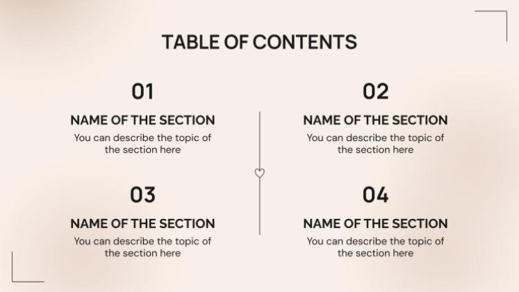 Minimalist & Modern Style Theme presentation template 