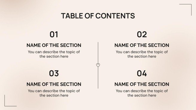 Minimalist & Modern Style Theme presentation template 
