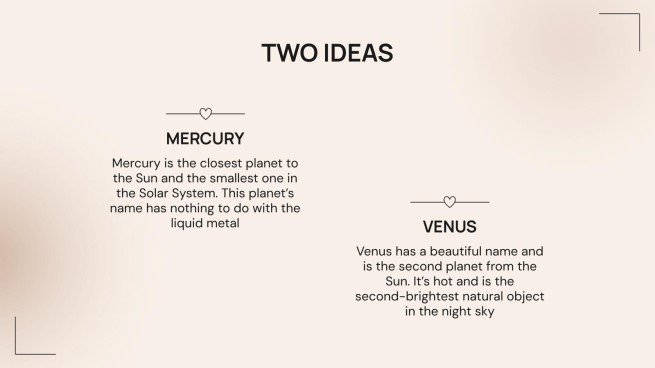 Minimalist & Modern Style Theme presentation template 