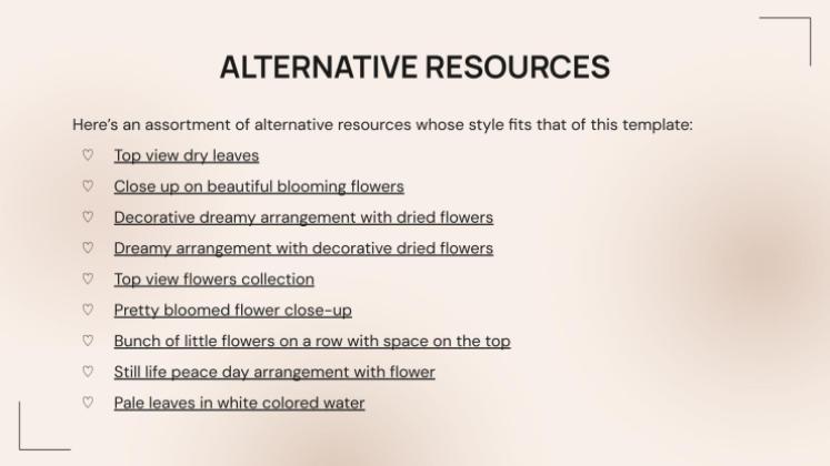 Minimalist & Modern Style Theme presentation template 