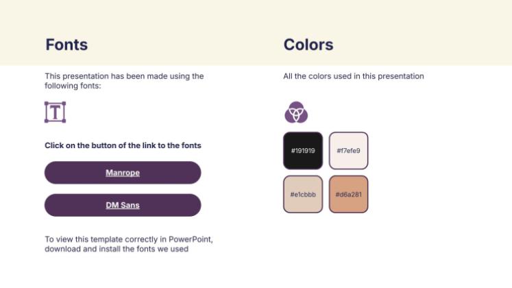 Minimalist & Modern Style Theme presentation template 