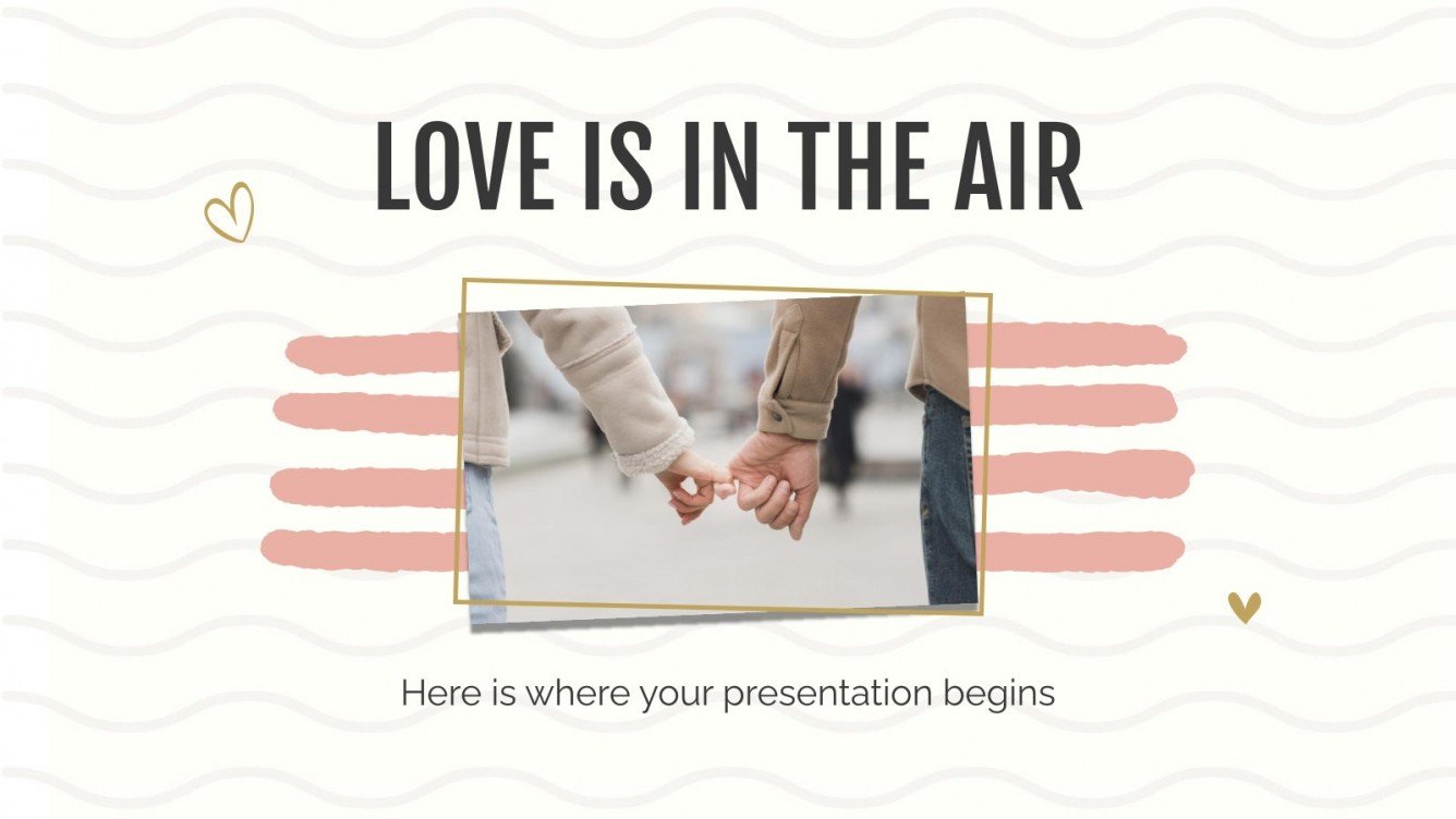 Modelos grátis de Amor para Google Slides e PowerPoint