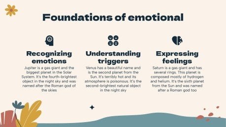 Recognizing Emotions Guide presentation template 