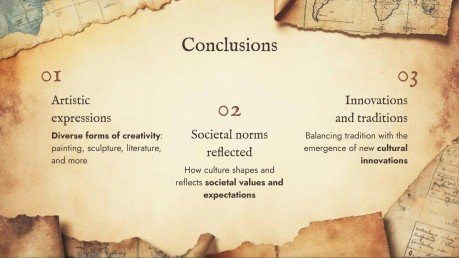 World History Key Moments for High School presentation template 