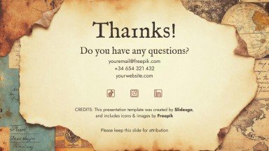 World History Key Moments for High School presentation template 