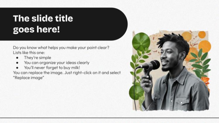 Podcast Präsentationsvorlage