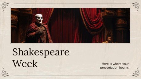 Shakespeare Week presentation template 