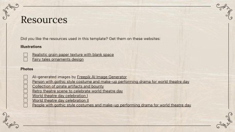 Shakespeare Week presentation template 