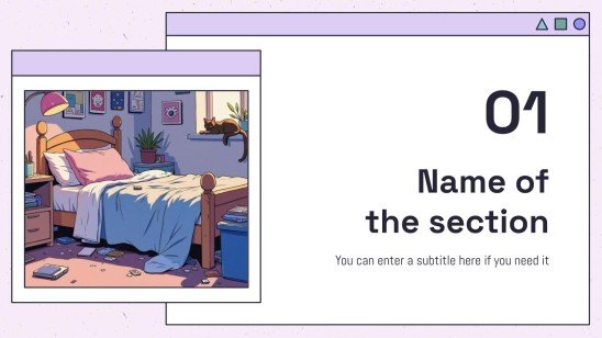 Lo-fi Style presentation template 