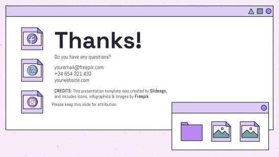 Lo-fi Style presentation template 
