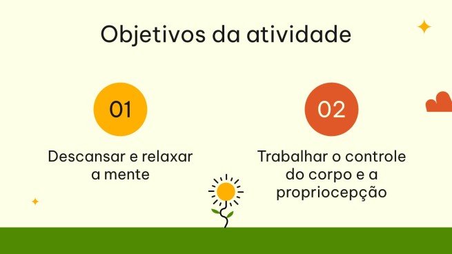 Modelo de apresentação Dinâmica de descanso ativo em sala de aula