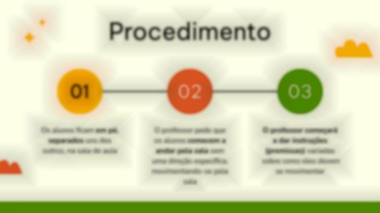 Modelo de apresentação Dinâmica de descanso ativo em sala de aula