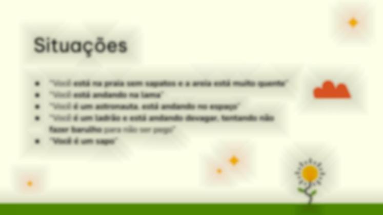 Modelo de apresentação Dinâmica de descanso ativo em sala de aula