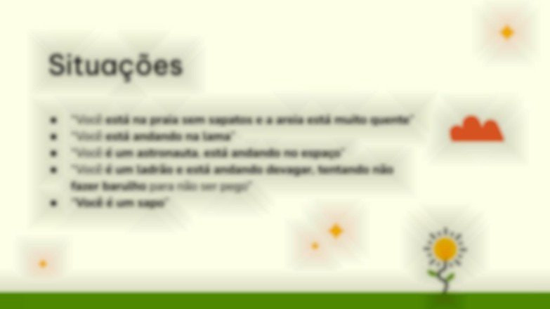 Modelo de apresentação Dinâmica de descanso ativo em sala de aula