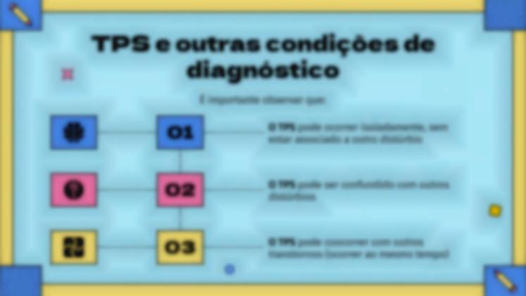 Modelo de apresentação O que é transtorno de processamento sensorial?