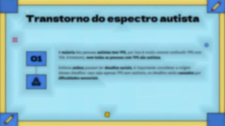 Modelo de apresentação O que é transtorno de processamento sensorial?