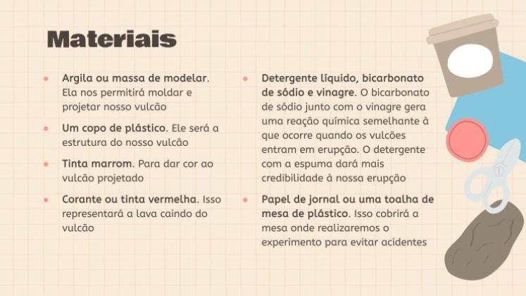 Modelo de apresentação Experimentos científicos