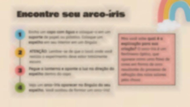 Modelo de apresentação Experimentos científicos