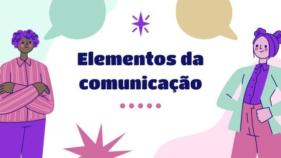 Modelo de apresentação Elementos de comunicação