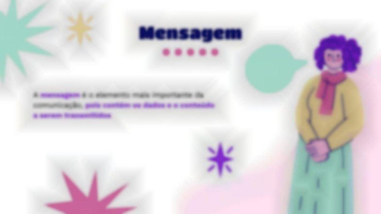 Modelo de apresentação Elementos de comunicação