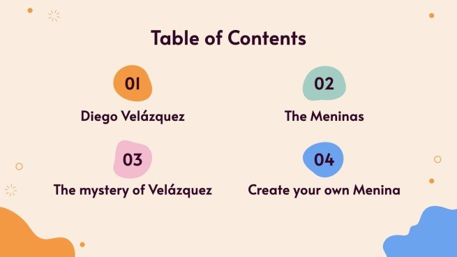 Le mystère de Vélazquez Modèles de présentation