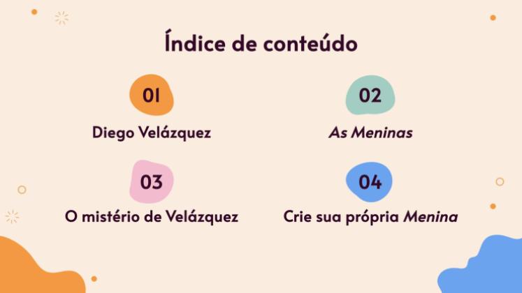 Modelo de apresentação O Mistério de Velázquez