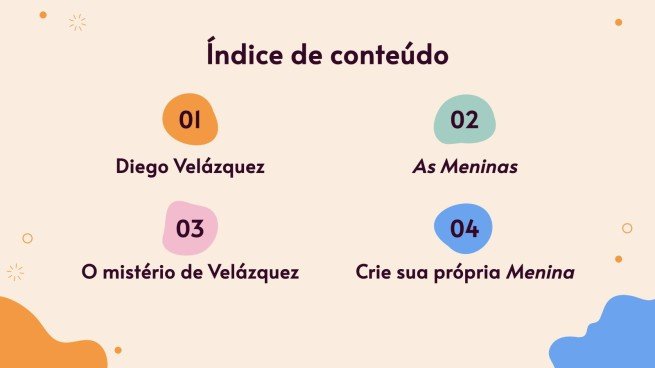 Modelo de apresentação O Mistério de Velázquez