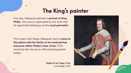 Le mystère de Vélazquez Modèles de présentation