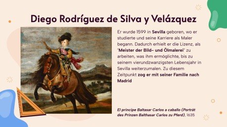 Das Geheimnis von Velázquez Präsentationsvorlage