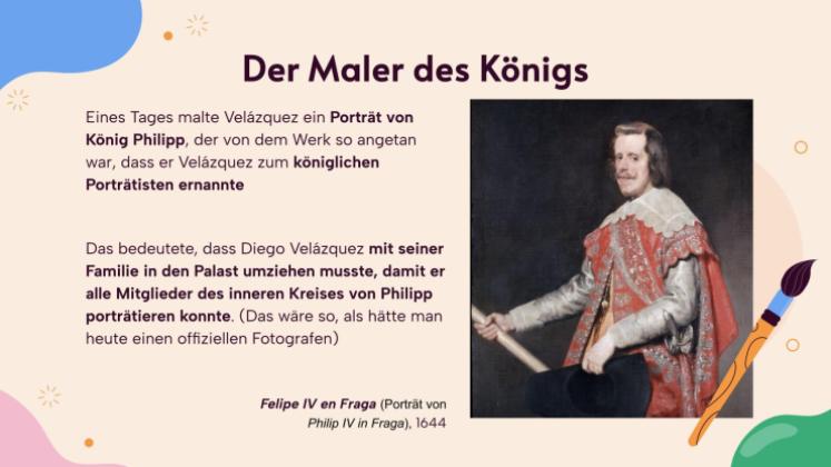 Das Geheimnis von Velázquez Präsentationsvorlage