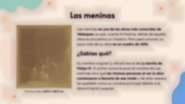 Plantilla de presentación El misterio de Velázquez