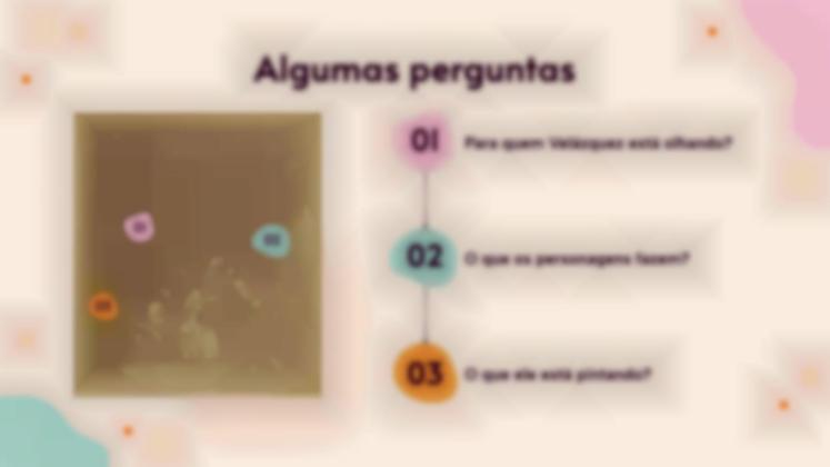 Modelo de apresentação O Mistério de Velázquez