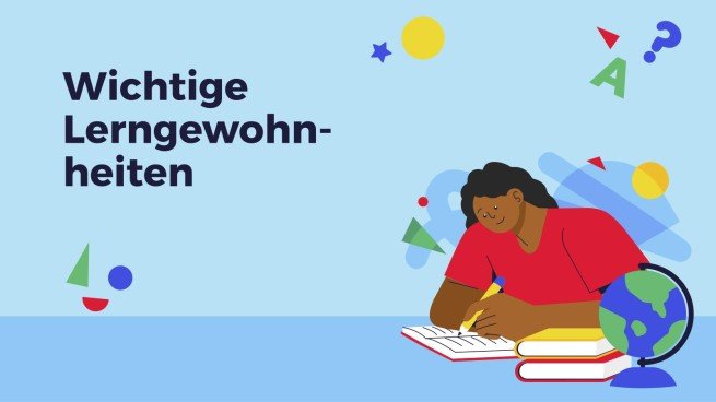 Wichtige Lerngewohnheiten Präsentationsvorlage