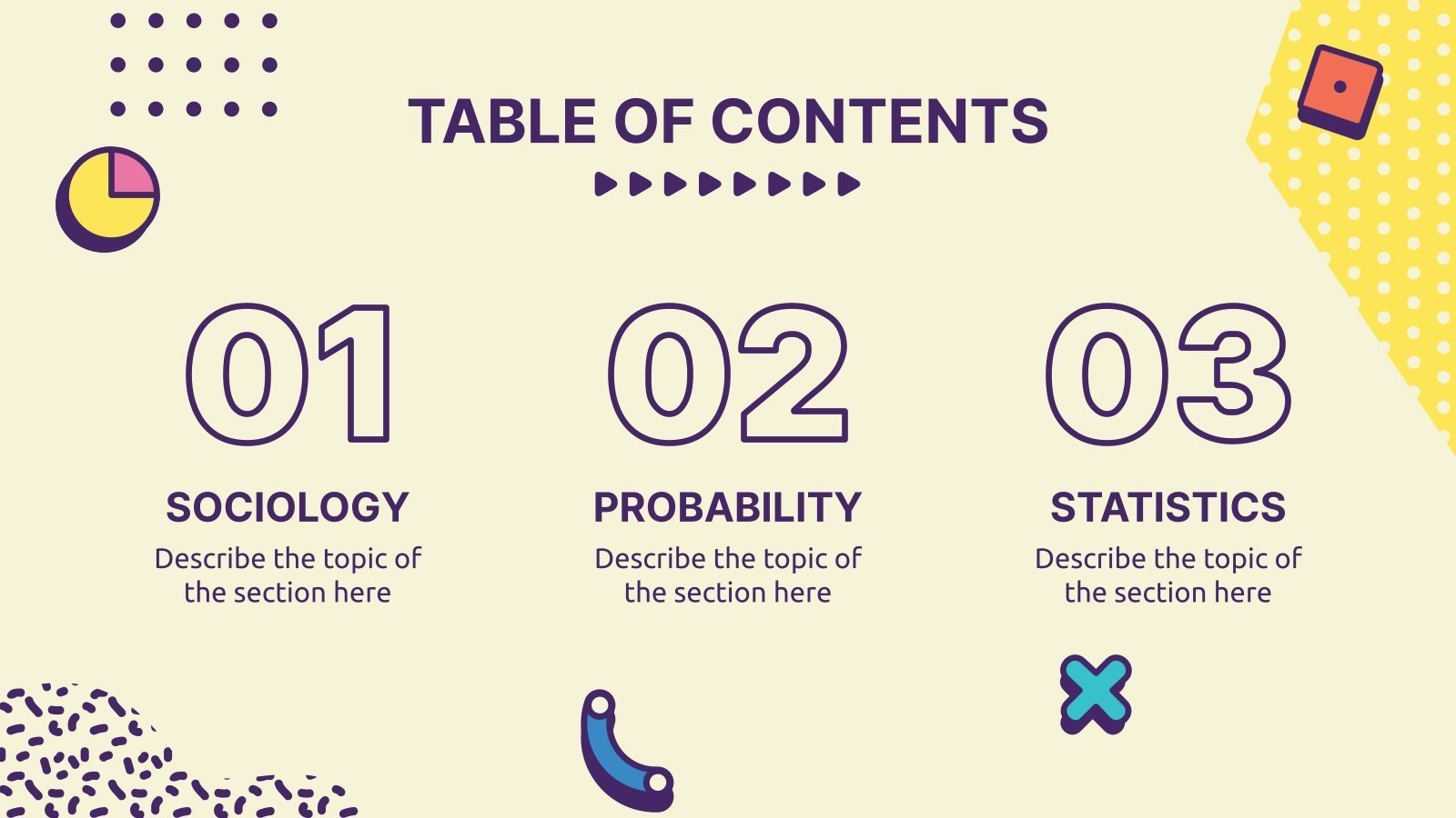 Concepts in Probability and Statistics | Google Slides & PPT
