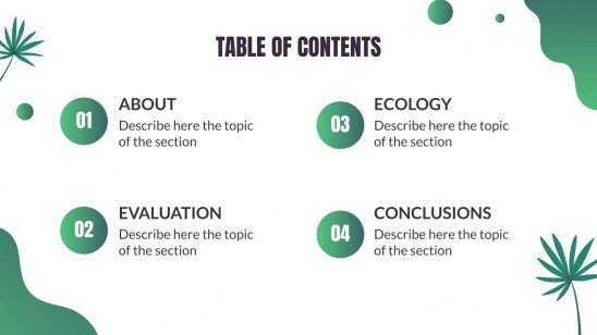 World Nature Conservation Day presentation template 