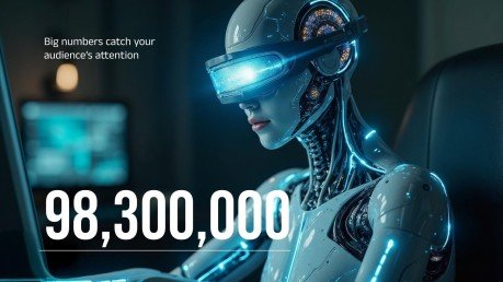 The future of AI presentation template 