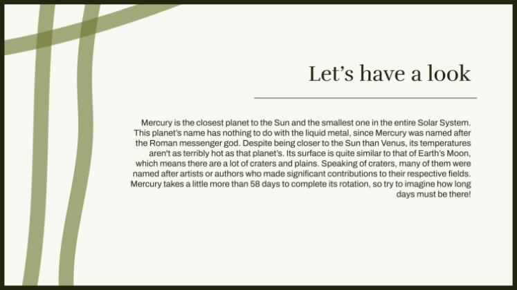 Minimalistischer Stil Präsentationsvorlage