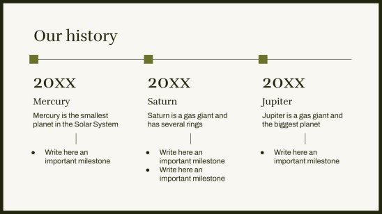 Minimalistischer Stil Präsentationsvorlage