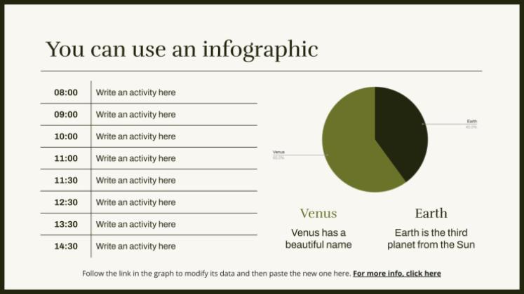 Minimalistischer Stil Präsentationsvorlage