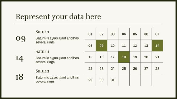 Minimalistischer Stil Präsentationsvorlage