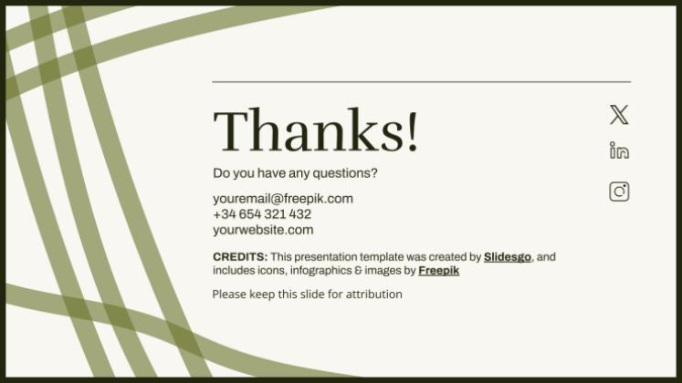 Minimalistischer Stil Präsentationsvorlage