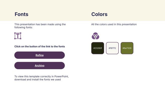 Minimalistischer Stil Präsentationsvorlage