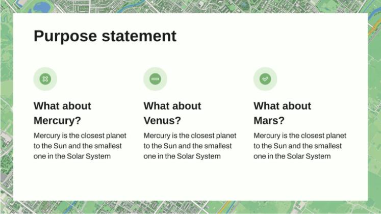 Thèse sur les cartes routières Modèles de présentation