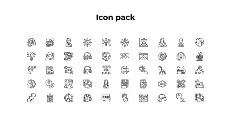 Plantilla de presentación Infografías de gráficos comparativos