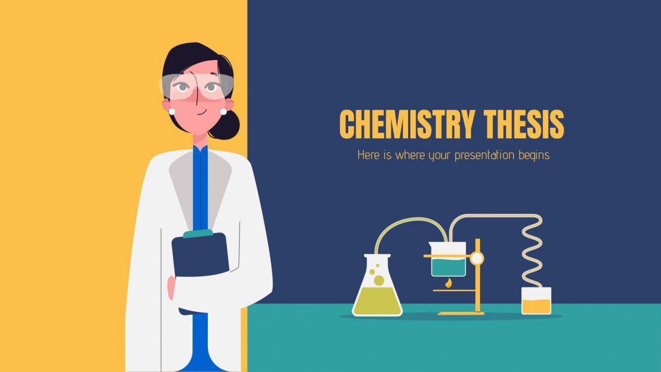 Chemie-Abschlussarbeit Google Slides- und PowerPoint-Vorlage