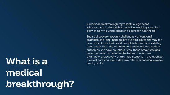 Modelo de apresentação Nanorobótica na Medicina