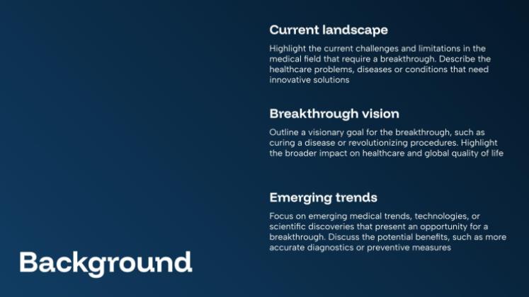 Modelo de apresentação Nanorobótica na Medicina