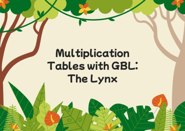 Modelo de apresentação As tabelas de multiplicação desde a aprendizagem baseada em jogos. O lince