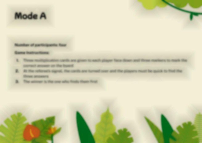 Modelo de apresentação As tabelas de multiplicação desde a aprendizagem baseada em jogos. O lince